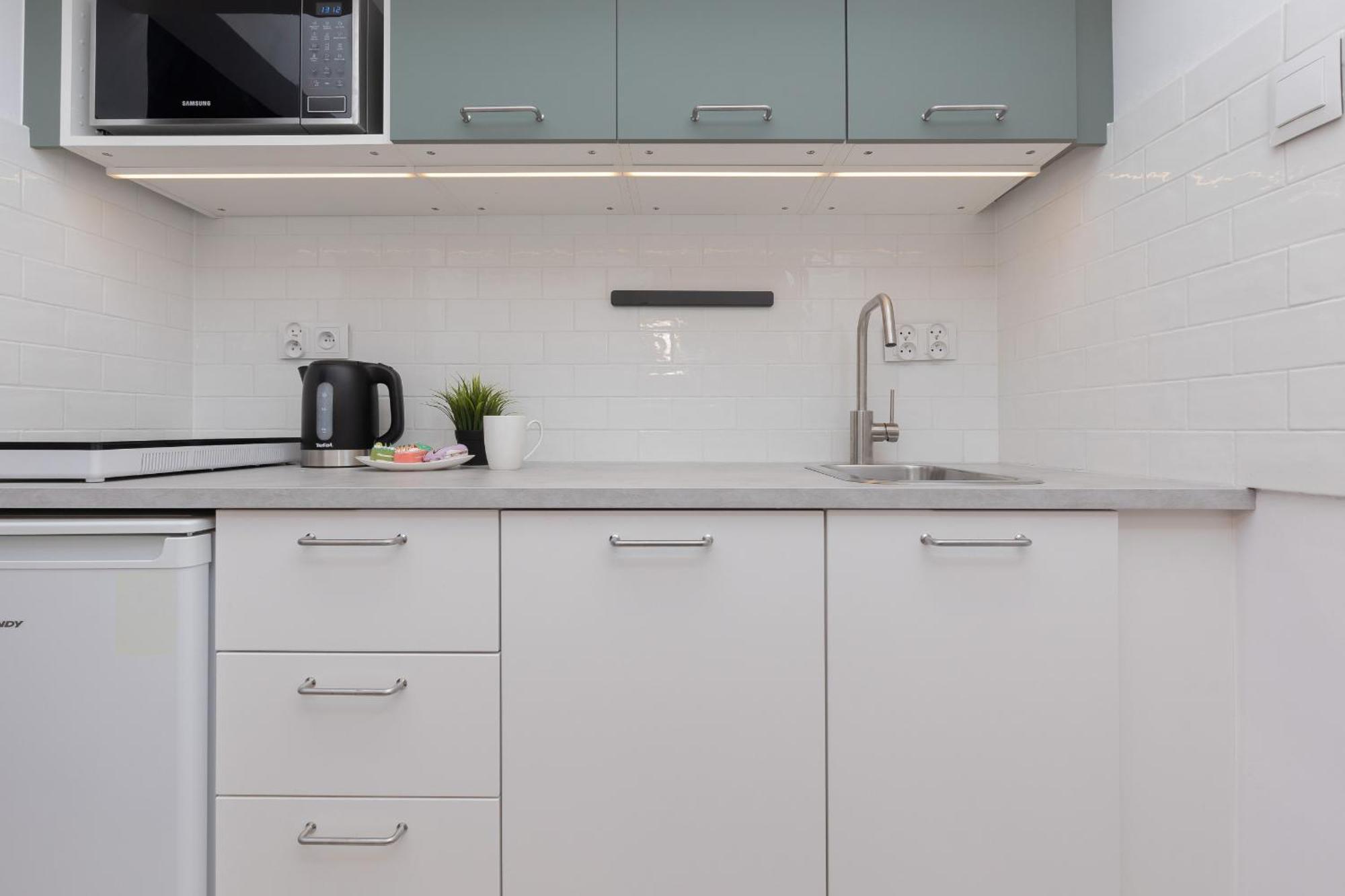 Aleja Wyzwolenia Studio with Mezzanine Warsaw Downtown by Noclegi Renters Bagian luar foto